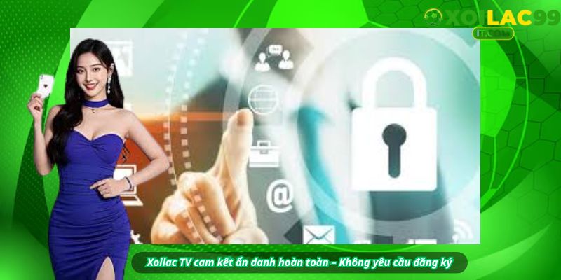 Biểu tượng người dùng ẩn danh, khiên bảo mật, dòng chữ