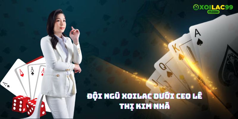 Đội ngũ Xoilac dưới CEO Lê Thị Kim Nhã