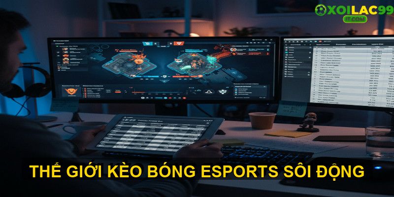 Phân tích các loại kèo bóng Esports phổ biếnXoiLacTV